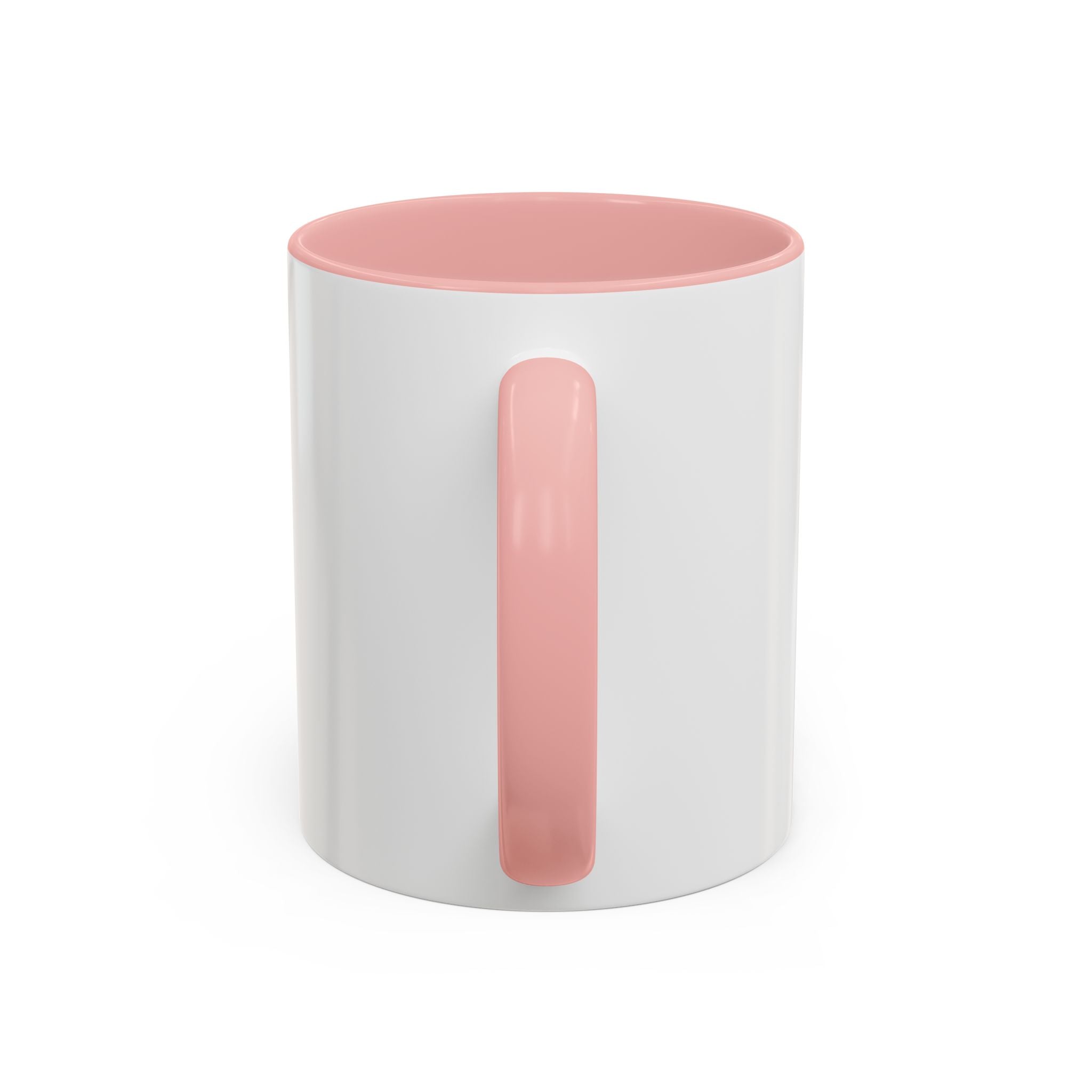 Faith and Caffeine Accent Coffee Mug — Christian Cross Coffee Cup (11/15 oz)