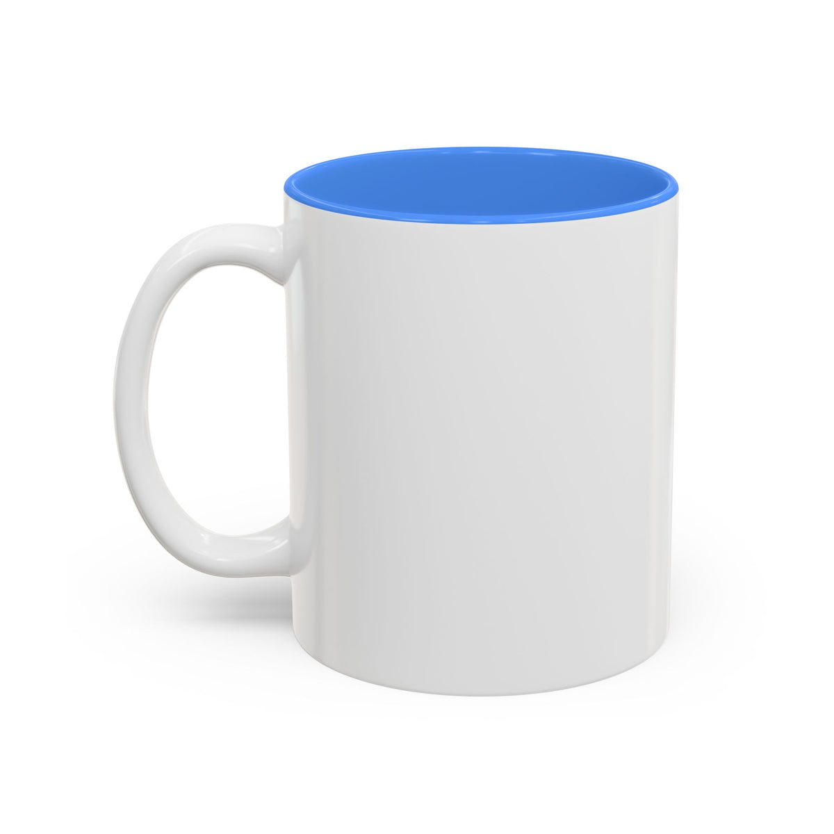 Faith & Caffeine Two-Tone Accent Mug (11oz)