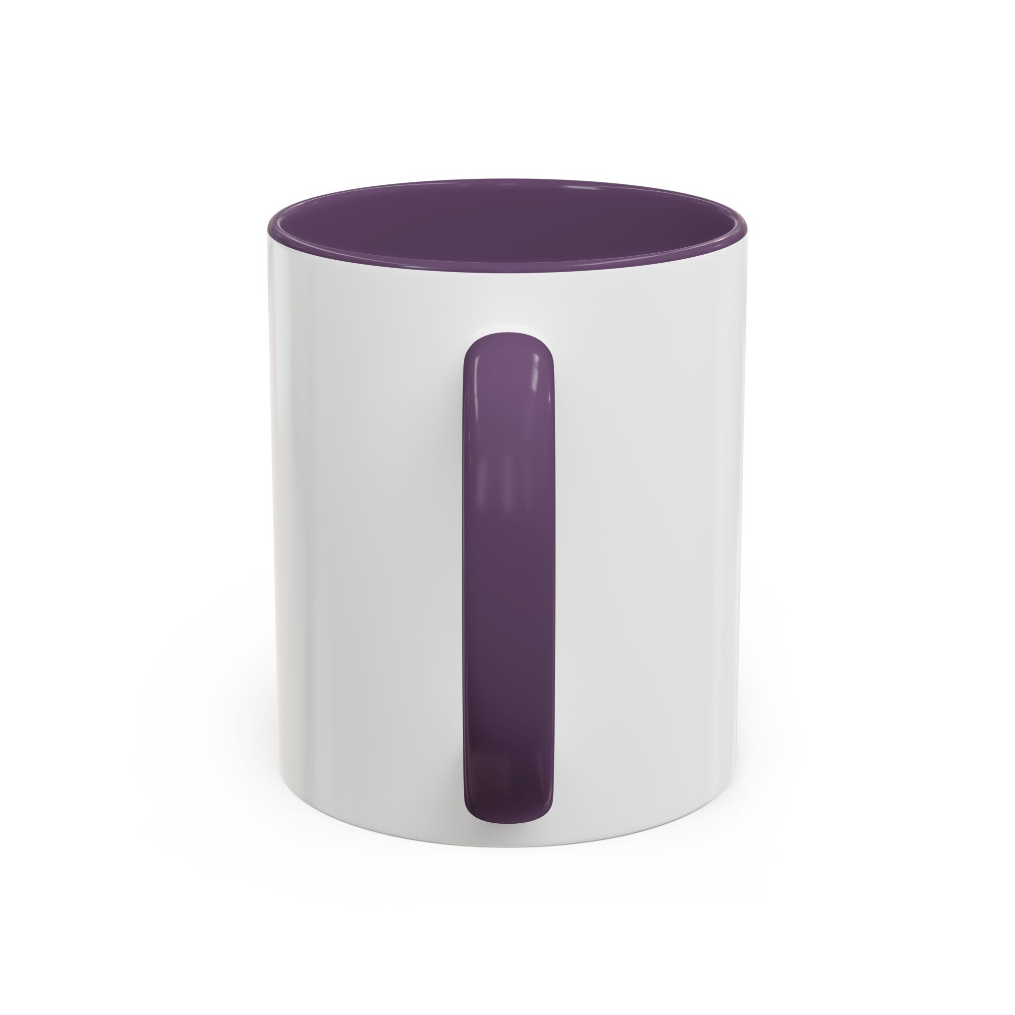 Faith and Caffeine Accent Coffee Mug — Christian Cross Coffee Cup (11/15 oz)